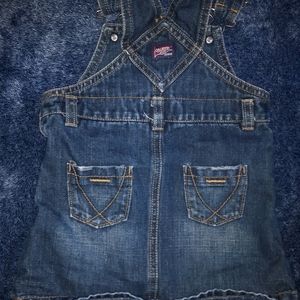 Newborn, Old navy jean skirt jumper